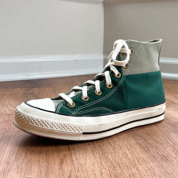Converse Chuck 70 Colorblock Sneakers - Desert Green - Picture 3 of 8